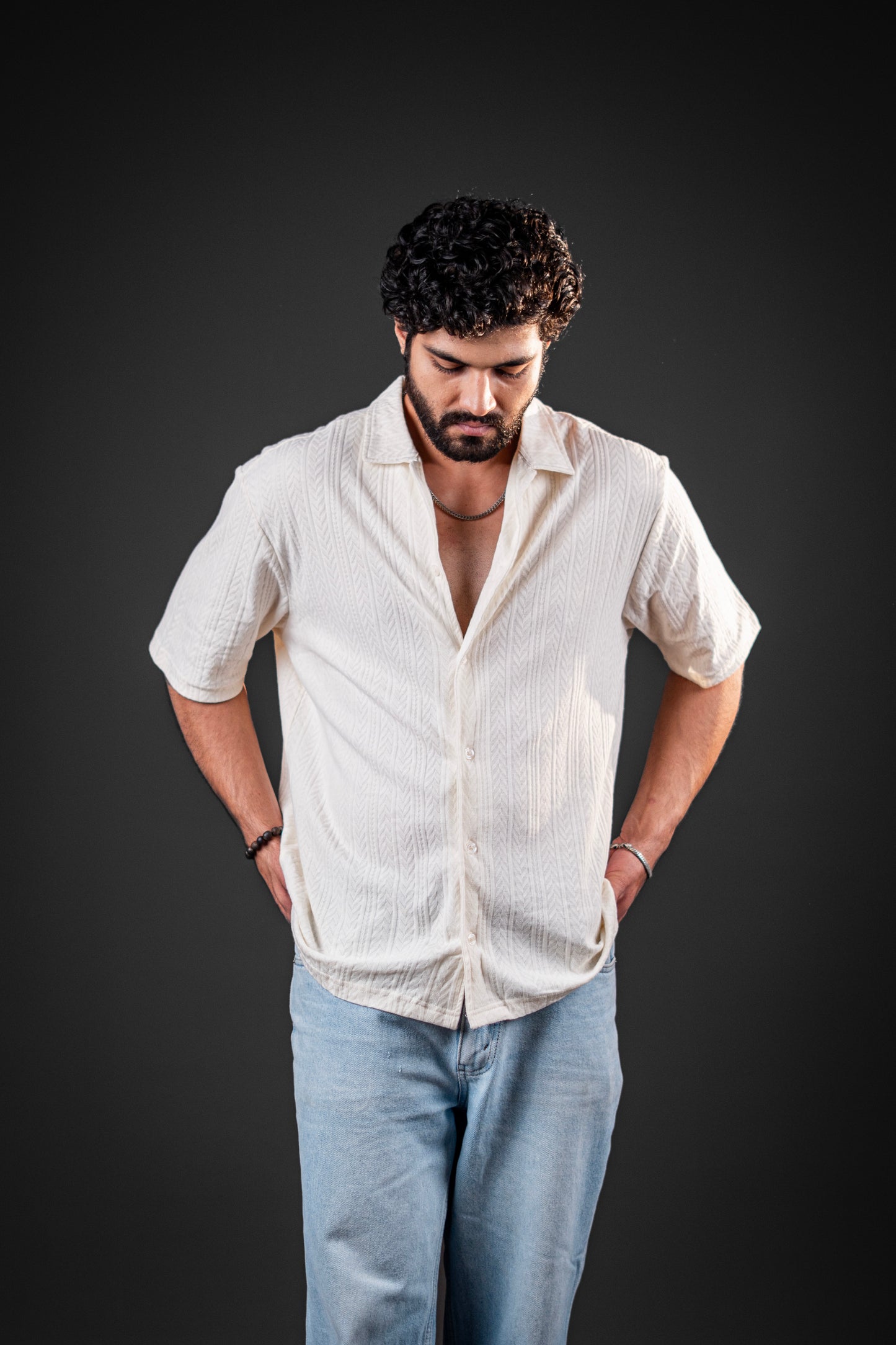 OVERSIZED TEXTURED SHIRT