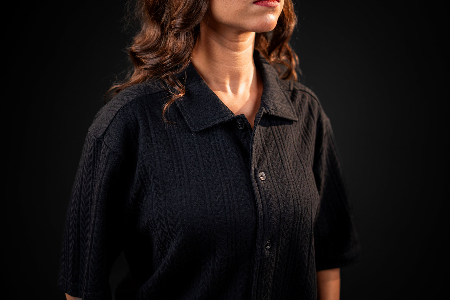 OVERSIZED TEXTURED SHIRT